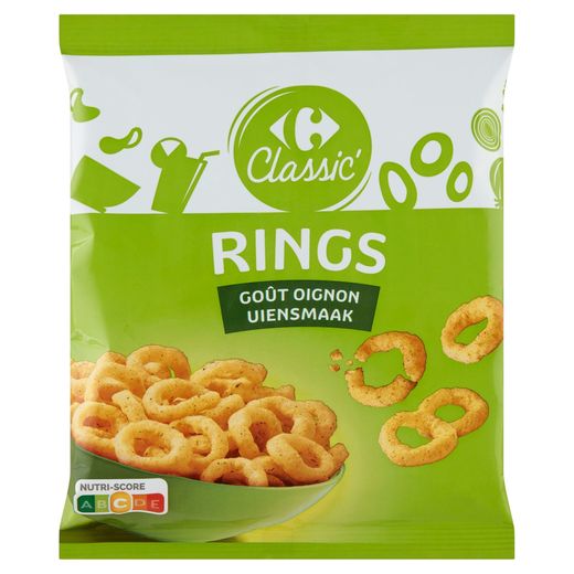 Carrefour Classic' Rings Goût Oignon 60 g Carrefour Site