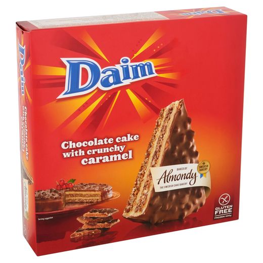 Almondy Daim Chocolate Cake with Crunchy Caramel 400 g Carrefour Site