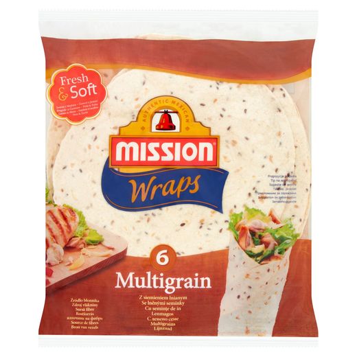 Mission Wraps Multigrain 6 Pièces 370 g Carrefour Site