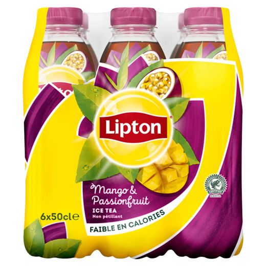 Lipton Iced Tea Thé Glacé Mango Passionfruit 6 x 50 cl Carrefour Site