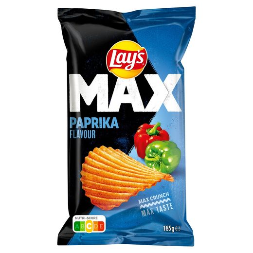 Lay's Max Paprika Chips 185 gr Carrefour Site